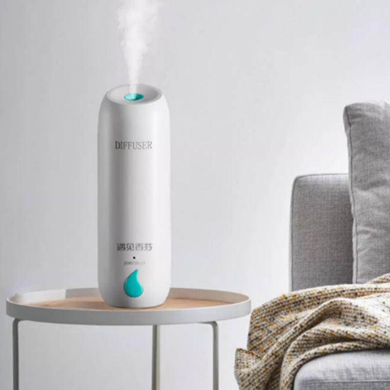 Grey white fragrance sprayer