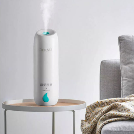 Grey white fragrance sprayer