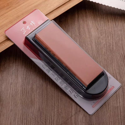 White steel jade anti slip sharpening stone (oilstone) MDS-2