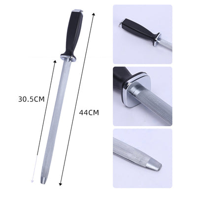 8-inch new small flat handle large flat sharpening stick