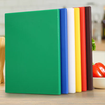 Blue square cutting board