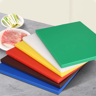 Blue square cutting board