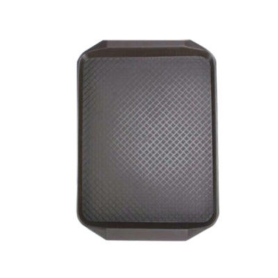 Coffee colored plastic tray