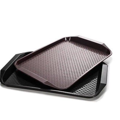 Coffee colored plastic tray