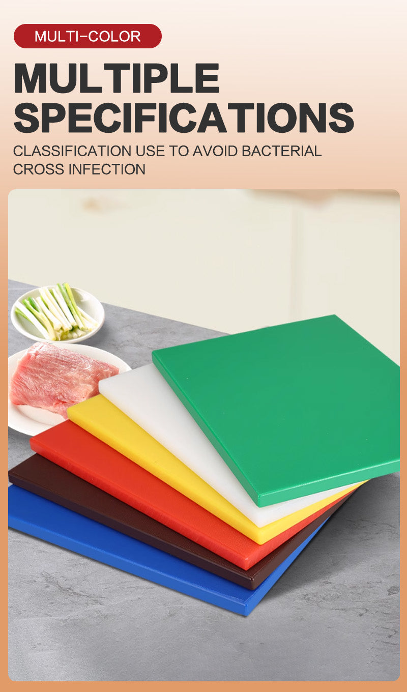 White plastic cutting board（square）