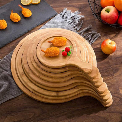 Wooden pizza board