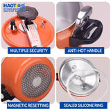 Tianxi 3.5L Orange Induction Pressure Cooker