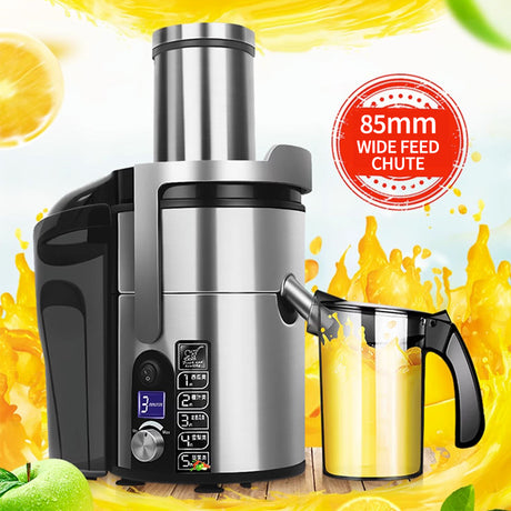 Large caliber juicer