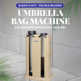 Stainless steel luxury double head automatic umbrella storage machine