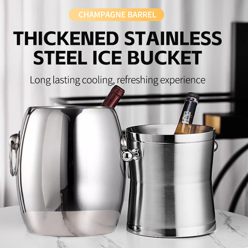 French double-layer insulated ice bucket 11918D