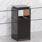 Electroplated black gold anti fingerprint ashtray（BX-A202）