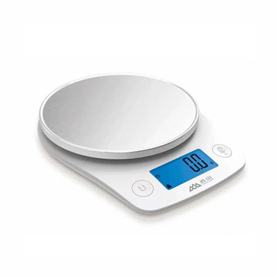 White electronic kitchen scale 5KG (5kg/0.1g)