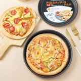 Hard film pizza dish, deep dish