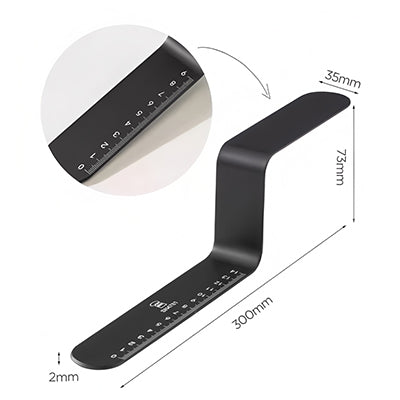 Aluminum alloy hard film scraper (SN4781)