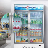 Xingxing brand air-cooled three-door refrigerated display cabinet for unit