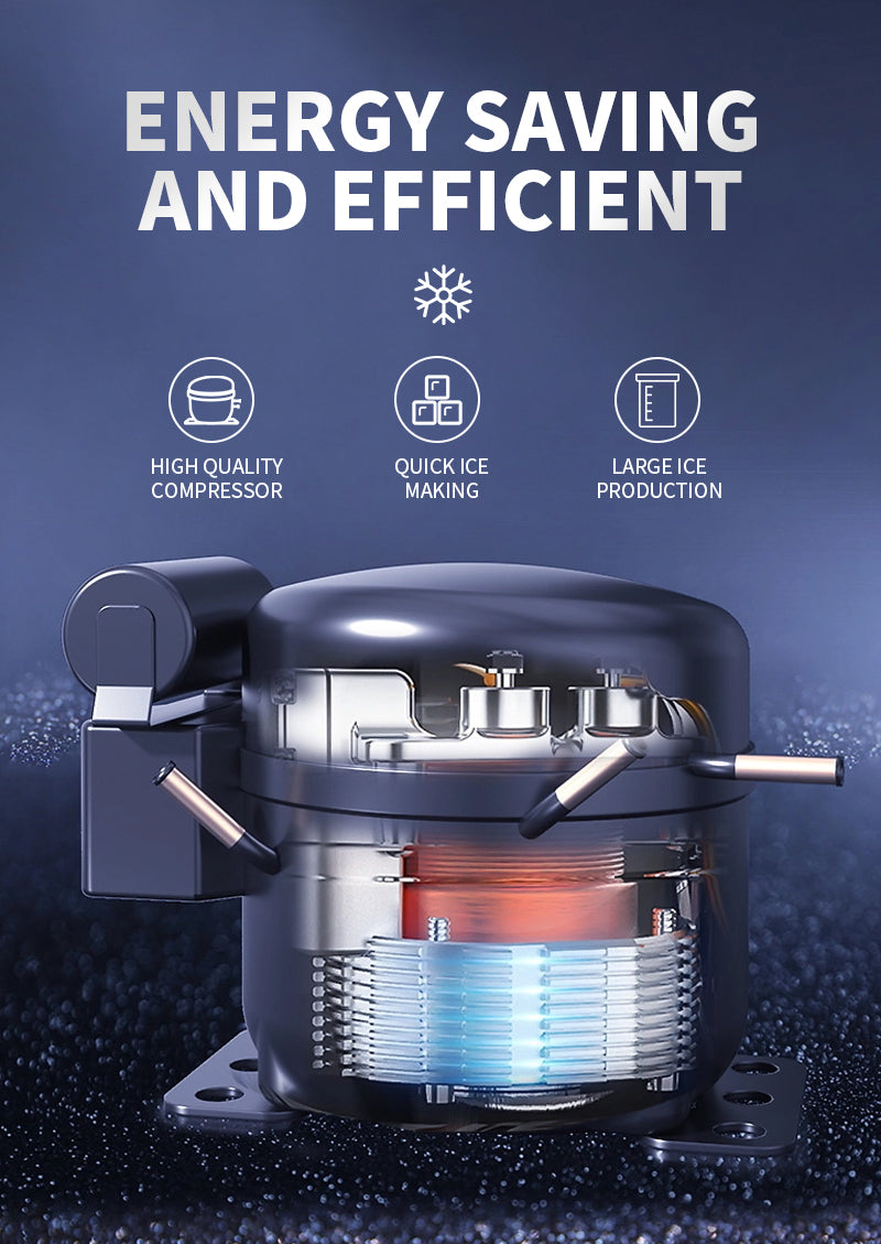 Commercial Ice Cube Making Machine Water Cooled  Cube Ice