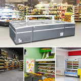 Combined island cabinet with front and rear sliding doors, model （SD/SC-1020BYQA）