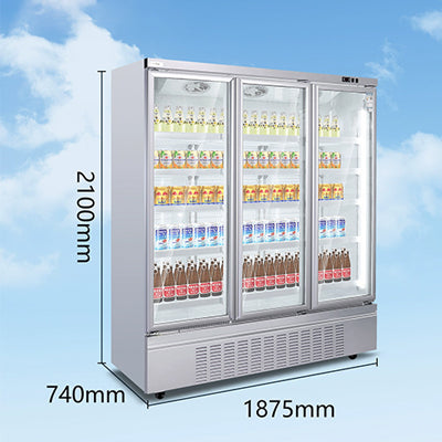 Xingxing brand air-cooled three-door refrigerated display cabinet for unit