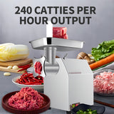 Electric commercial meat grinder and meat filling machine（TJ12-H/TC12）