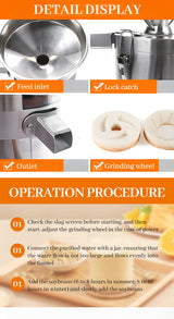 Commercial Powder Grinder for Dry Spice Flour Grinder