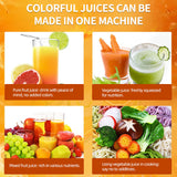 Large caliber juicer