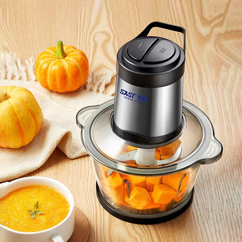 Household electric meat grinder