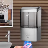 Metal silver intelligent infrared induction foam machine