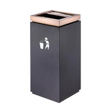 Rose gold head baked paint black body seat ashtray（GPX-7S）