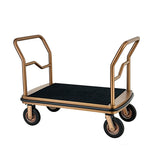 Sand steel matte glazed rose gold luggage cart（XL-24）