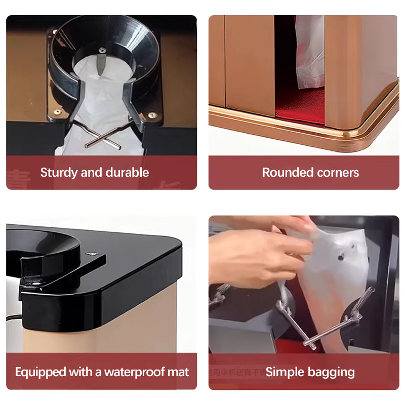 J-23E Champagne Gold Double Head Umbrella Machine