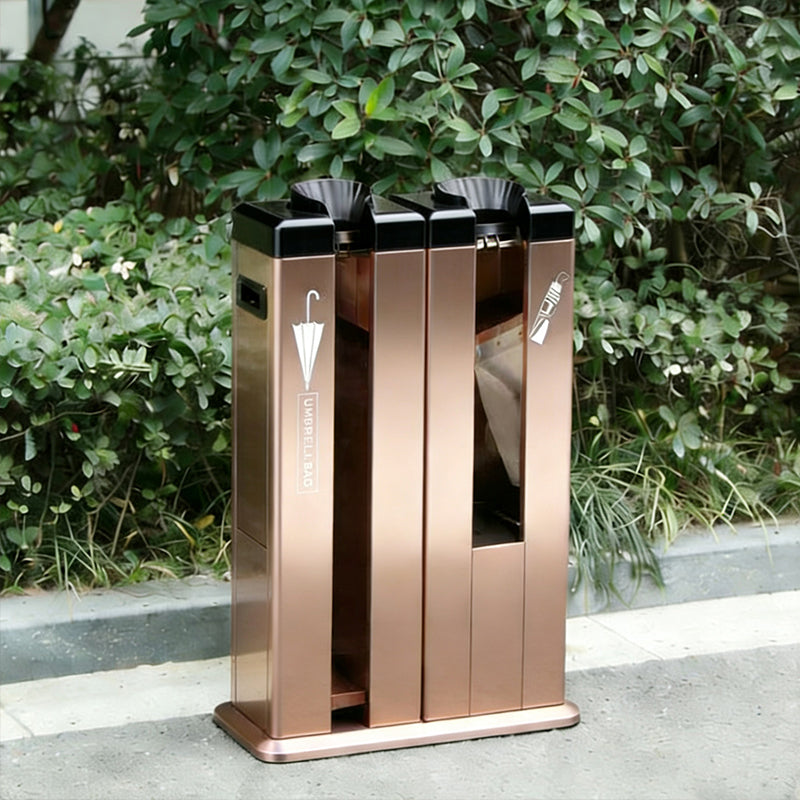 J-23E Champagne Gold Double Head Umbrella Machine
