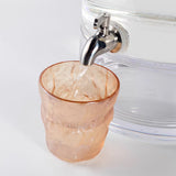 Round fruit juice cauldron (stainless steel ice cream)