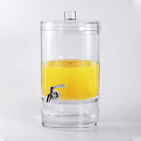 Round fruit juice cauldron (without icicles)
