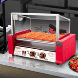 Roller type sausage oven