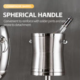 Western style double-layer stainless steel champagne barrel