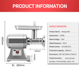 Commercial meat grinder，small heght-power meatfilling machine