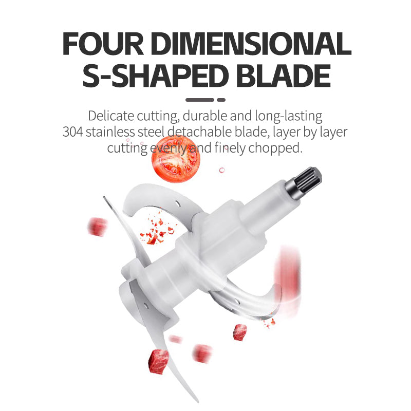 Household electric meat grinder