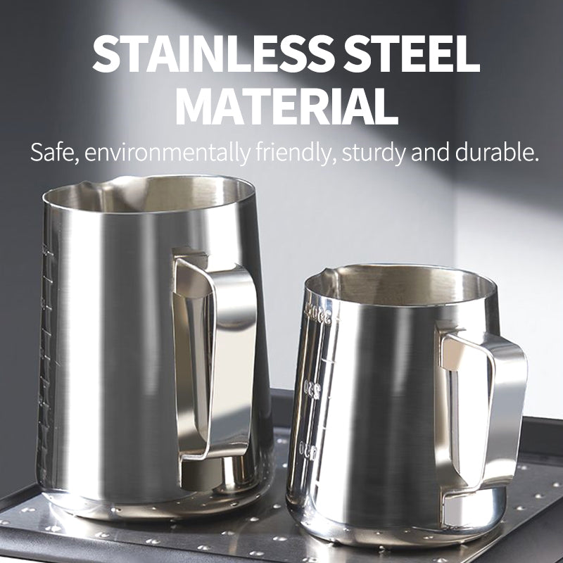 Stainless steel flower cup 600ml (inner and outer steel stamp scale)