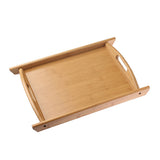 Double ear bamboo tray