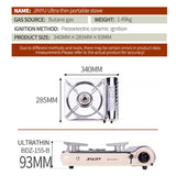 Ultra thin portable furnace plastic box