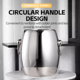 French double-layer insulated ice bucket 11918D