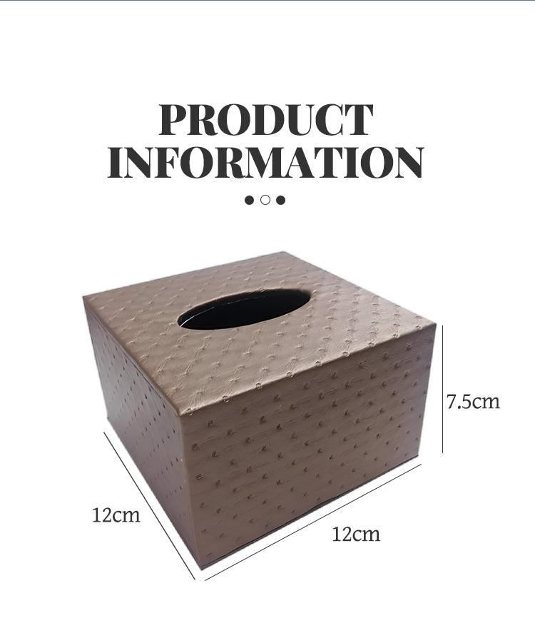 Square tissue box （MY-8502）