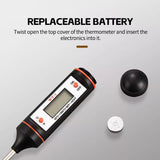 Temperature gauge (range: -50~300 degrees)