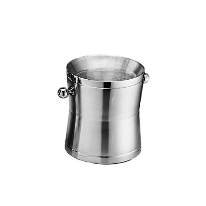 Western style double-layer stainless steel champagne barrel