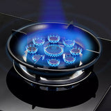 Home double eye frying stove（JZT-Q252-B313）