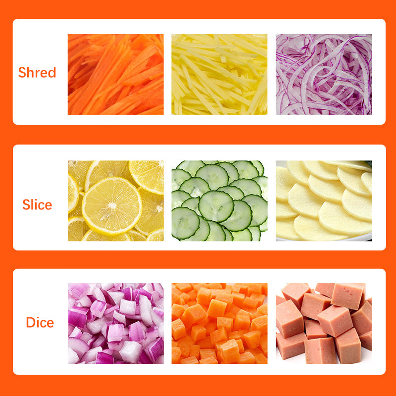 Shanghao Three Function Vegetable Cutting Machine