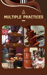 Four layer chocolate fountain machine（ANT-8060）
