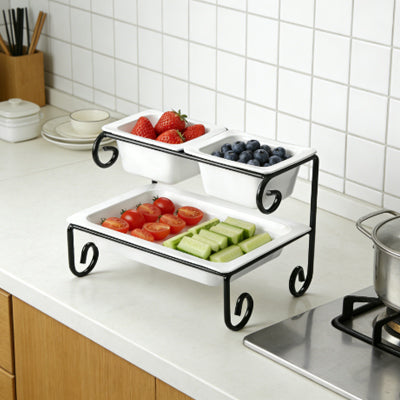 Two layer display rack（HC-D018）