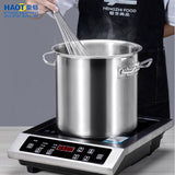 Stainless steel double bottom soup bucket