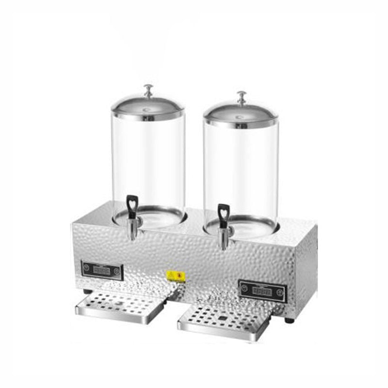 Electric heating CNC hammer point stainless steel double headed fruit juice tripod(20L)